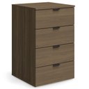 Ver imagem 3 de Mesa para Escritório Diretor Frame com Gaveteiro 4 Gavetas 150cm Industrial Kappesberg Carvalho E Munique