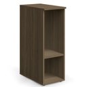 Ver imagem 2 de Escrivaninha Mesa Escritório Diretor Frame com Gaveteiro e Suporte para Cpu 4 Gavetas 150cm Industrial Marrom