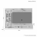 Ver imagem 4 de Painel para TV até 60 Polegadas Autentico JCM Móveis