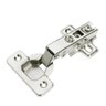 4pçs Dobradiça Caneco Pressão Reto Porta Armário Móveis 35mm - 4