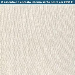 Poltrona com Braços Herval Mh-3807 Composê Estofado Bege C Assento Marrom a Base Metalica Grafite - 3 Poltrona com Braços Herval Mh-3807 Composê Estofado Bege C Assento Marrom a Base Metalica Grafite - 3