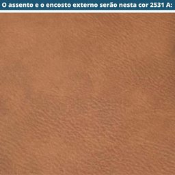 Poltrona com Braços Herval Mh-3807 Composê Estofado Bege C Assento Marrom a Base Metalica Grafite - 4 Poltrona com Braços Herval Mh-3807 Composê Estofado Bege C Assento Marrom a Base Metalica Grafite - 4