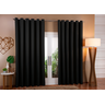 Cortina Blackout em Tecido Corta Luz 4,00 X 2,80 Sala e Quarto Preto - 1