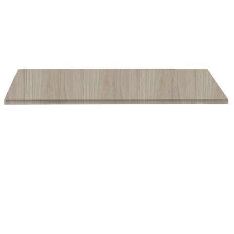 Tampo Quadrado 60 Cm (largura) P25 Pandin Mdp 2,50 Cm (altura) Cor Nogueira Casablanca