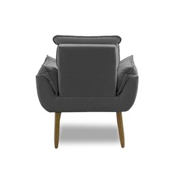 Kit 2 Poltronas Decorativas Opala Recepção Luxo Confortável - 6
