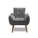 Ver imagem 4 de Kit 2 Poltronas Decorativas Opala Recepção Luxo Confortável