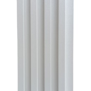 Painel Ripado Eco Placa 290 X 16 X 2,5 Cm Wpc Seda Pérola