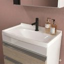 Ver imagem 4 de Kit Gabinete de Banheiro com Lavatório e Armário 50cm Movel na Caixa