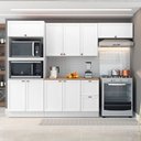 Ver imagem 1 de Cozinha Olivia 4 Peças Balcão com Tampo e Torre Quente