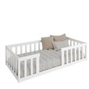Ver imagem 4 de Cama Montessoriana Solteiro em Madeira Maciça Branco