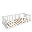 Ver imagem 2 de Cama Montessoriana Solteiro em Madeira Maciça Branco