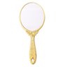 Espelho de Mão Princesa Provençal 26x12cm Dourado/prata - 1