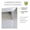 Ver imagem 4 de Espelho Retangular Bisotê 70x50cm