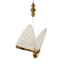 Ver imagem 1 de Pendente Borboleta P Dourado Polido Led 4w 3 Cores 3000k 4000k 6500k Bivolt Design Moderno