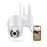 Câmera Ip Wifi Inteligente Externa Prova D'água Infravermelho Hd 1080p Branca - 2