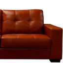 Ver imagem 5 de Sofá 2 Lugares Olga 206cm Couro Marrom - Sallar Home