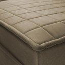 Ver mais imagens de Sofá Retrátil Reclinável 3 Lugares com Molas 2,00m Quantum Suede Velut Tabaco - King House