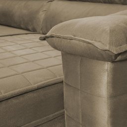 Sofá Retrátil Reclinável 3 Lugares com Molas 2,00m Quantum Suede Velut Tabaco - King House - 7 Sofá Retrátil Reclinável 3 Lugares com Molas 2,00m Quantum Suede Velut Tabaco - King House - 7