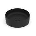 Ver imagem 1 de Cuba Apoio 39cm Redonda Roca T2 Terra Matte Black A32787n080
