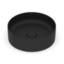 Ver imagem 3 de Cuba Apoio 39cm Redonda Roca T2 Terra Matte Black A32787n080