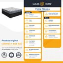 Ver imagem 7 de Box Baú com Colchão de Espuma D33 Ortobom Iso 100 Viúva 128cm