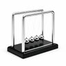 Newton Cradle Bola de Aço Movimento Infinito 14cm Mesa - 1