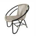 Ver imagem 2 de Poltrona para Jardim Barcelona em Corda Naútica e Alumínio