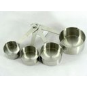 Ver imagem 2 de Kit Xícaras Medidoras em Inox 4 Peças - Unyhome