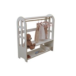 Arara de Chão Cabideiro Infantil de Mdf Organizador - Window - 7
