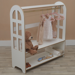 Arara de Chão Cabideiro Infantil de Mdf Organizador - Window - 5