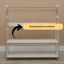 Ver imagem 4 de Arara de Chão Cabideiro Infantil de Mdf Organizador - Window