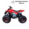 Quadriciclo Gasolina 125cc 4t Partida Elétrica Automático com Ré 0km Vermelho Importway Iwatvr-125 - 6