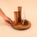 Ver imagem 5 de Tábua Giratória 25cm de Madeira Acácia - Oikos