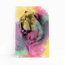 Ver imagem 1 de Quadro Cachorro Chow Chow Aquarela Tinta Canvas 30x40cm