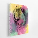 Ver imagem 2 de Quadro Cachorro Chow Chow Aquarela Tinta Canvas 30x40cm