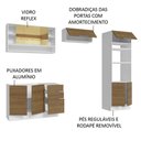 Ver imagem 5 de Armário de Cozinha Completa 270cm Branco/Rustic Stella Madesa 07