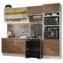Ver imagem 3 de Armário de Cozinha Completa 270cm Branco/Rustic Stella Madesa 07