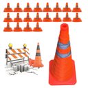 Ver imagem 3 de Cone Retratil Obra Kit 20 Uni Sinalizador Portatil Flexivel Baliza Rodovia Dobravel Estrada Seguranç