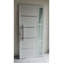 Ver imagem 3 de Porta de Alumínio 210 X 100 com Vidro - Lambri Simples