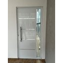 Ver imagem 4 de Porta de Alumínio 210 X 100 com Vidro - Lambri Simples