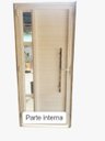 Ver imagem 2 de Porta de Alumínio 210 X 100 com Vidro - Lambri Simples