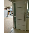 Ver imagem 6 de Porta de Alumínio 210 X 100 com Vidro - Lambri Simples