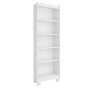 Ver imagem 4 de Sapateira Multiuso 2 Portas 5 Prateleiras com Pés 184cm Bliss Branco