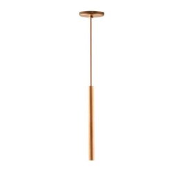 Pendente Miami Tubo 40cm 1*g9 Halopin 8500/1 127/220v Cobre Click Injet - 1