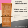 Porta Torneada Maciça Completa 2,15 X 0,76 L/e - 7