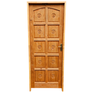 Porta Torneada Maciça Completa 2,15 X 0,76 L/e