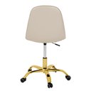 Ver imagem 3 de Cadeira Office Eiffel - Botonê | Nude - Dourado Brilho