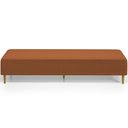 Ver imagem 5 de Puff Decorativo Bali W01 Pés Palito 210x60cm Bouclê Terracota - Lyam Decor