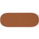 Ver imagem 6 de Cabeceira Cama Box Casal 140cm Lanna com Puff Recamier Doha W01 Bouclê Terracota - Lyam Decor