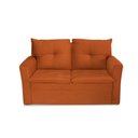 Ver imagem 5 de Sofá Pequeno 02 Lugares 150cm Mobi Suede Cobre Herrero